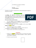 2° Tecnología e Informática Cuadro de Texto