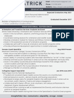 Corporate Resume 22