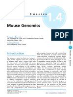 Chapter 1 4 Mouse Genomics 2012 The Laboratory Mouse