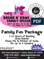 Rab's Spring Break N Bowl Family Special