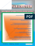 Jurnal Ilmiah Parameter Edisi Juni 2020