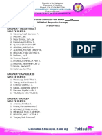 6 - Aguinaldo Pupils With Respective Barangays