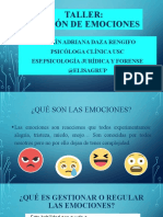 Diapositivas Taller de Gestión de Emociones