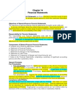 Chapter 14 Financial Statements