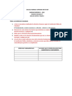 Taller N°2 de Ciencias Sociales - Derechos Humanos