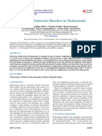 A Review of Endocrine Disorders in Thalassaemia