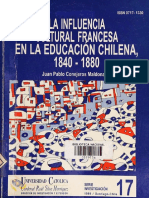 Juan Conejeros_La Influencia Cultural Francesa en La Educación Chilena
