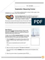 Measuring Volumes e