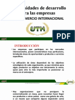 Tema III Oportunidades de Desarrollo de Las Empresas en El Comercio Inernacional