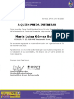 Constancia de Registro Maria Gomez