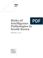 Risks of Intelligence Pathologies in South Korea