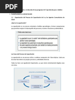 Diseño, Ejecución y Evaluación de Un Programa de Capacitación para Adultos