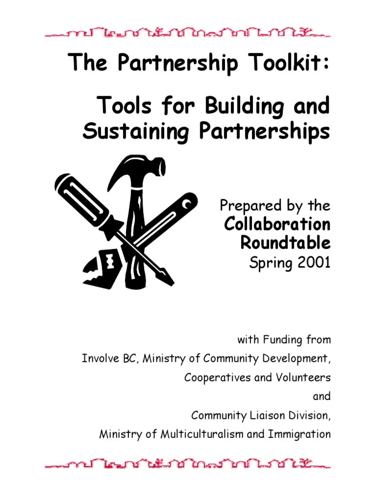 Collaboration Roundtable Partnership Toolkit | PDF | Partnership | Goal