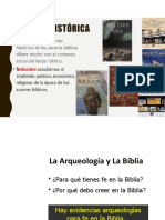 Razon de La Arqueologia Biblica Che