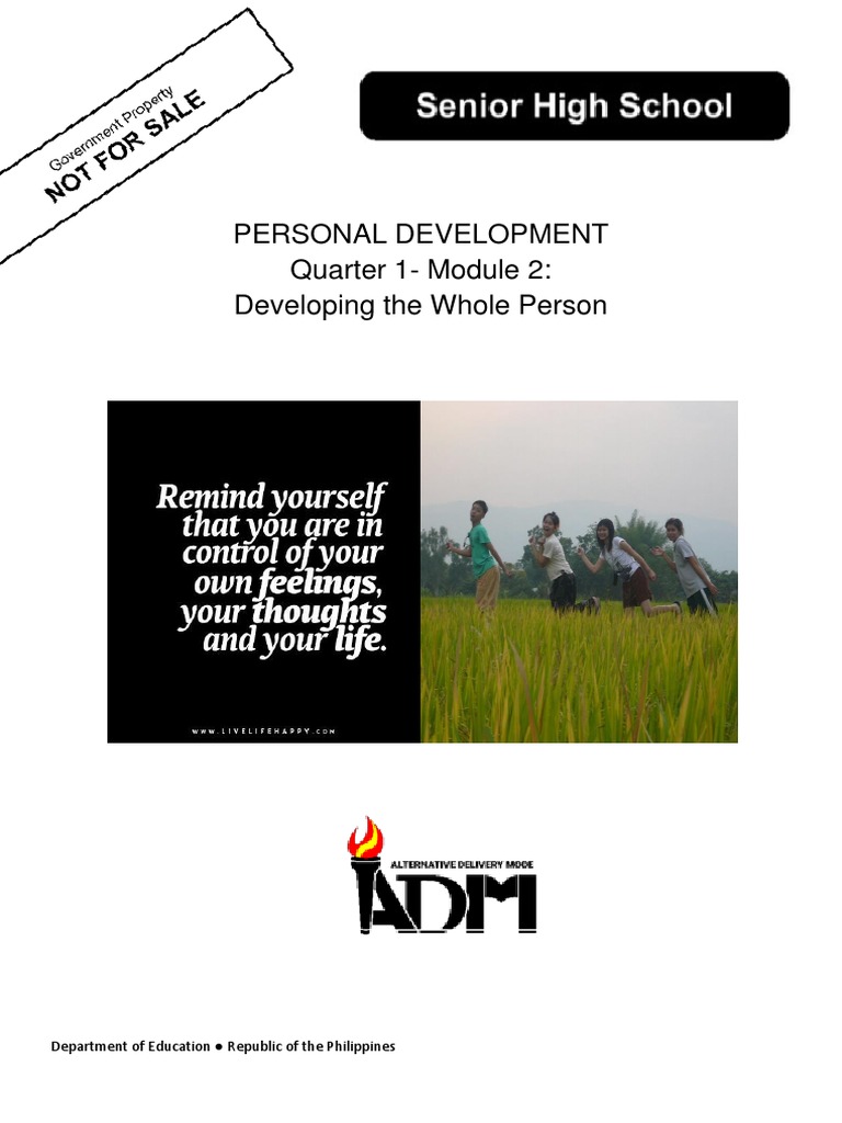PerDev Mod 2 Developing The Whole Person Ver2 | PDF | Feeling | Thought