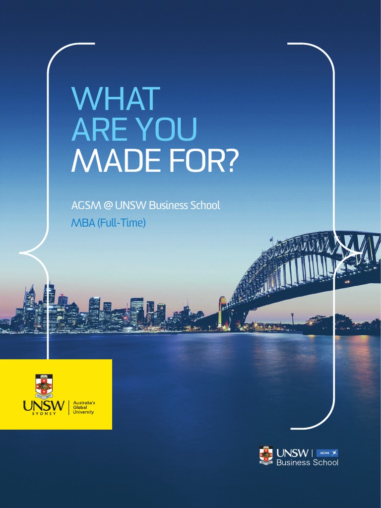 What Are You: Made For? | PDF | Master Of Business Administration ...