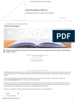 Los Diferentes Tipos de Ensayo - Presentación, Características..