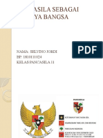 Sellvino Jordi - 1810111024 - Pancasila 11 - Pancasila Sebagai Budaya Bangsa