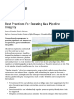 Best Practices For Ensuring Gas Pipeline Integrity