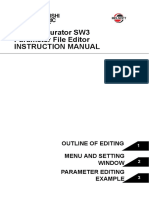 FR Configurator SW3 Parameter File Editor Instruction Manual Melsoft
