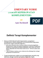 Complementary Nurse Therapy (Terapi Keperawatan Komplementer)