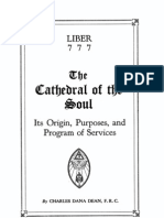 Liber 777 The Cathedral of The Soul 18th Ed 1950