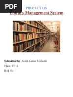 Library Management System: Project On