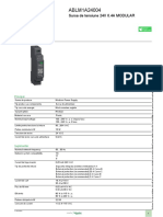 Surse de tensiune Modicon Modular_Optimum_ABLM1A24004