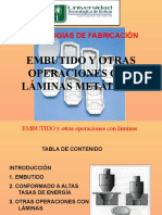 Embutido y Otras Operaciones Con Láminas