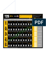 T25 Beta Phase Calendar