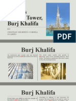 World's Biggest Tower, Burj Khalifa: BY: Cristian Gilberto Correa Ocampo