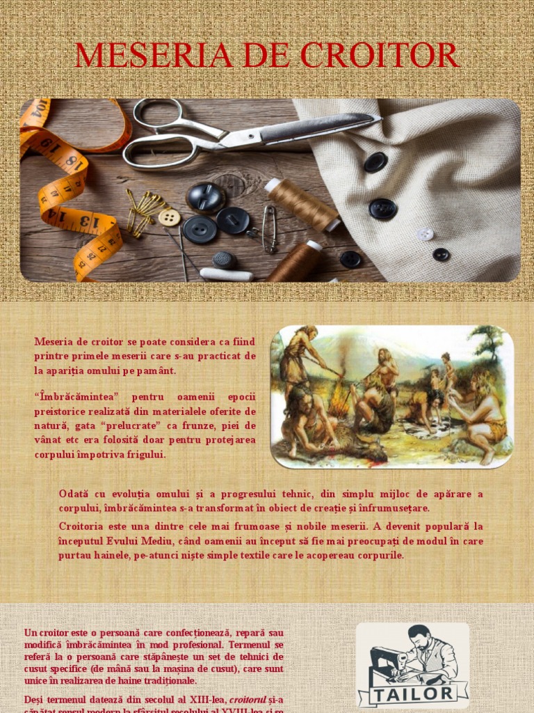 Meseria de Croitor | PDF