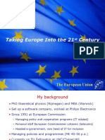 Taking Europe Into The 21 Century