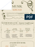 Analisis Musik Kreasi