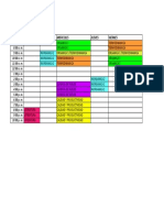 Horario Final Reingreso Quimica