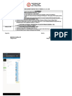 Saint Ferdinand College Cabagan, Campus Centro, Cabagan, Isabela Accomplishment Report For October 10, 22, & 26, 2020