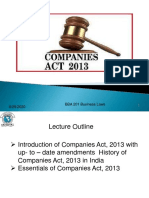 ,13 Companies Act, 2013