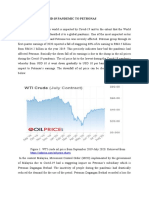 The Impact of Covid 19 Pandemic To Petronas