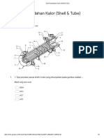 Quiz Perpindahan Kalor (Shell & Tube) - Part A - Google Forms