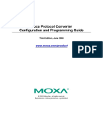 Moxa Protocol Converter Configuration and Programming Guide: Third Edition, June 2008