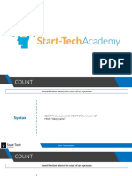 SQL Lecture - 18 - Count PDF