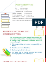 Sentence Structure