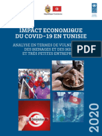 Etude Impact Economique Du Covid en Tunisie