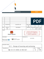 SBJ 33 C5 OON 22 RE 021 0 K12 Design of Mooring and Anchoring - Sladdet