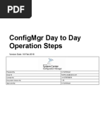 TI068 - ConfigMgr Day To Day Operation Steps