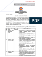 Download Indian Oil Corporation Application Form