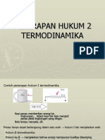 Penerapan Hukum2 Termodinamika