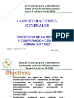 3 - COMPARACIÓN ISO 17025 y BPL OMS