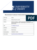 Electrokinetic Treatment of Desiccated Expansive Clay