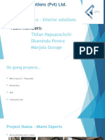 Division: Team Members:: Epro - Interior Solutions Thilan Hapuarachchi Dhamindu Perera Manjula Guruge